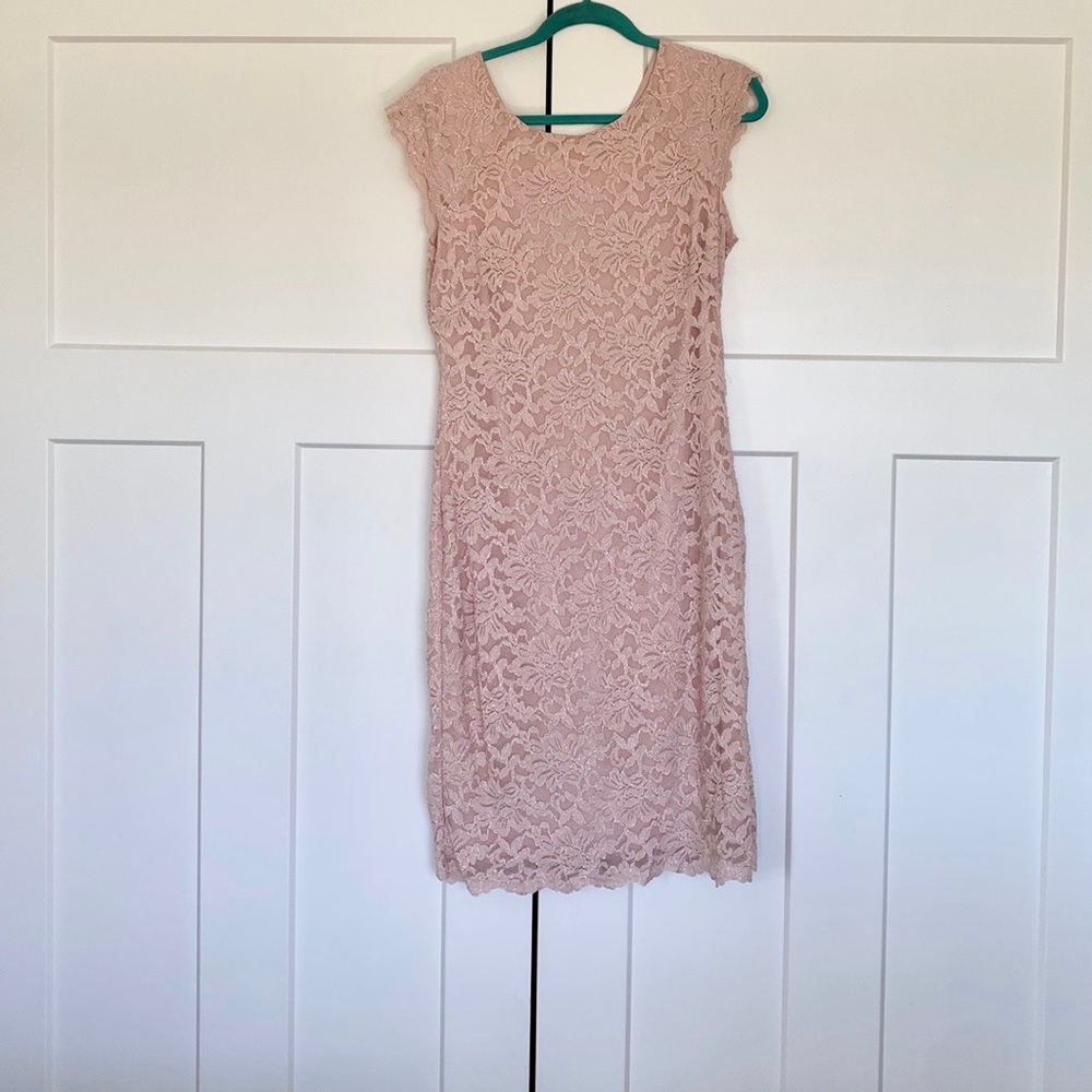 Onyx Nite Pink glitter Dress